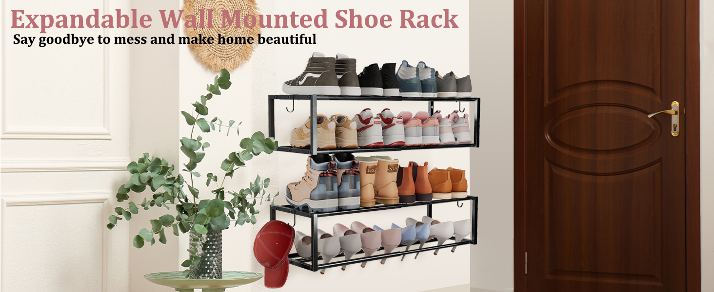 hanging shoe rack