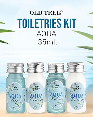 Old tree Aqua Hotel Toiletries Kit 35ml.