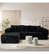 Cloud Sectional Couch with L-Shape Chaise,Modern Modular Sofa with Deep Seat, Upholstered Couches...