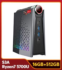 ミニPC ACEMAGIC Mini PC Ryzen 7430U 32/512GB ACEMAGIC K1 AMD Ryzen™ 5 7430U Mini PC
