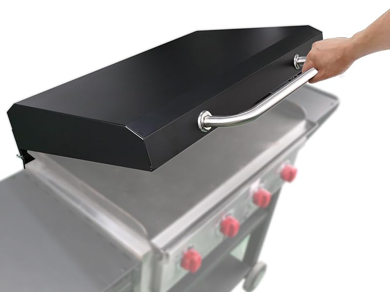 Utheer Hinged Lid for Camp Chef FTG600 Griddle, Hard Cover
