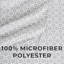 100% microfiber polyester