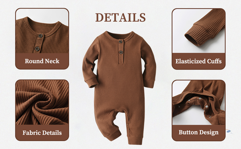 Baby Boy Girl Rompers