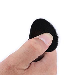 tapered concealer brush under eye