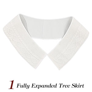 christmas tree collar christmas decor christmas tree decorations tree decorations