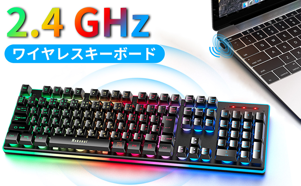 ジュアラシックパーク ワイヤレスキーボード 韓国人気 ZIYOULANG T50 2.4Gワイヤレスキーボードマウスコンボ64キーズ半