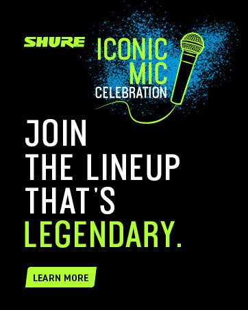 Shure Iconic Celebration Mic