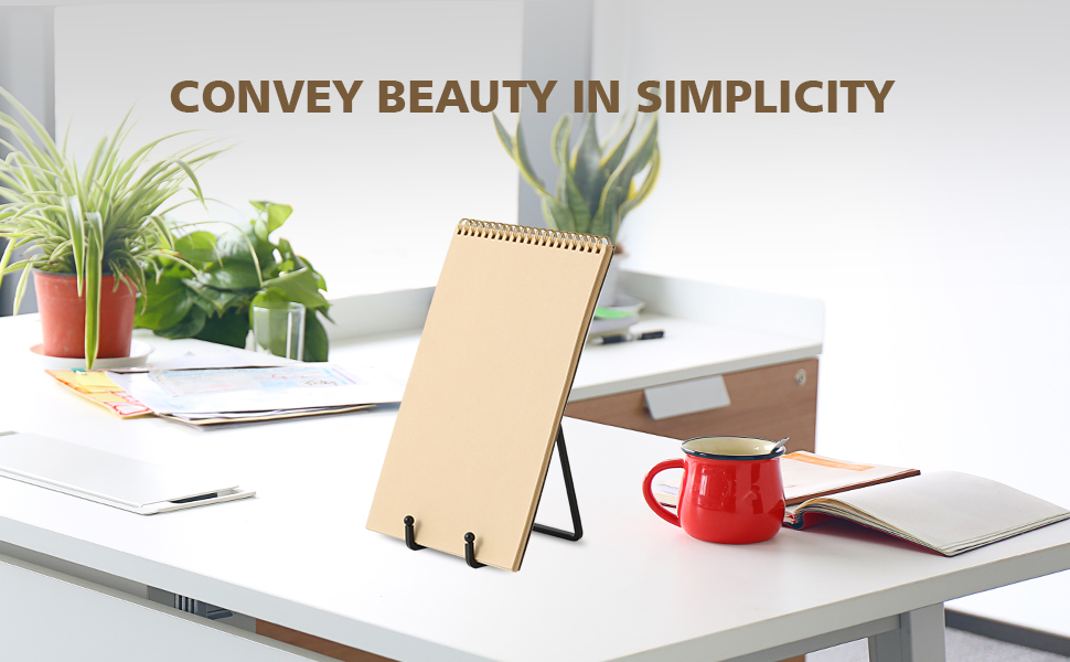 Plate Holder Easel Display Stand 8 inch Metal Plate