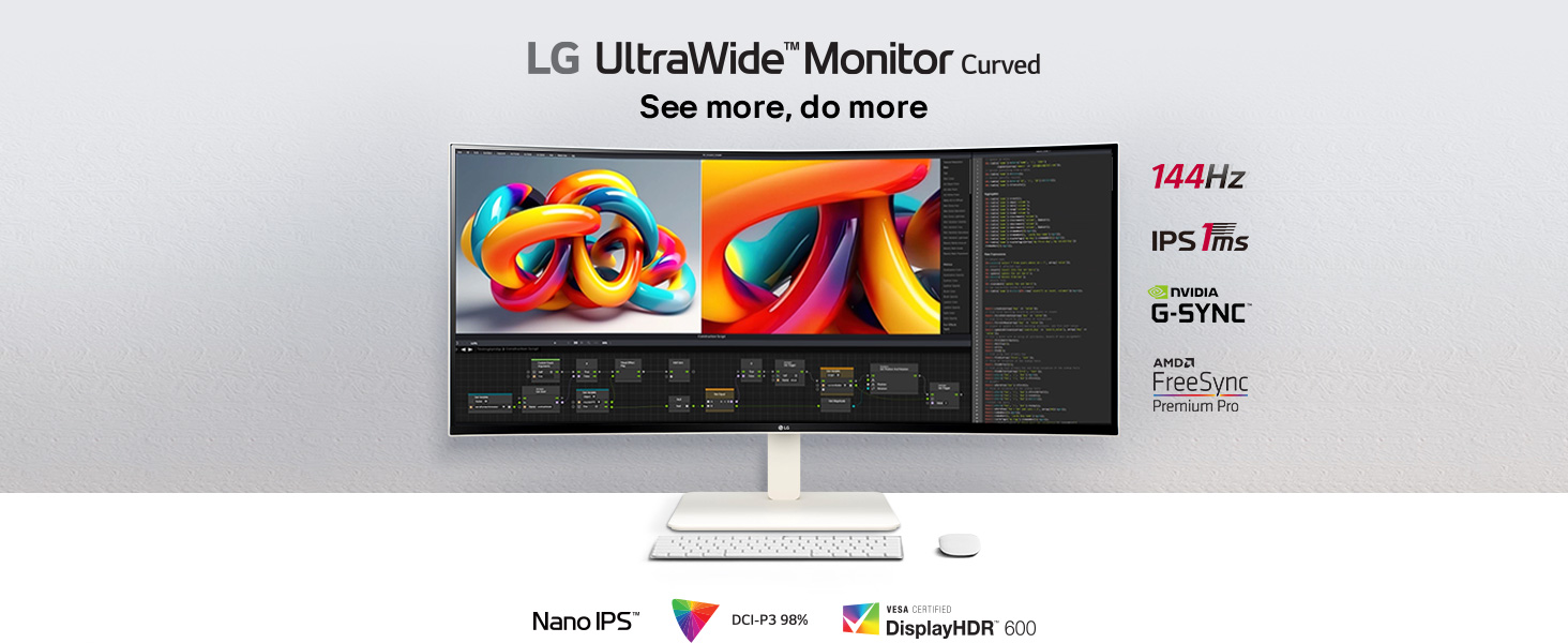 LG 38 (96.52cm) UltraWide QHD+ (3840x1600) Curved monitor