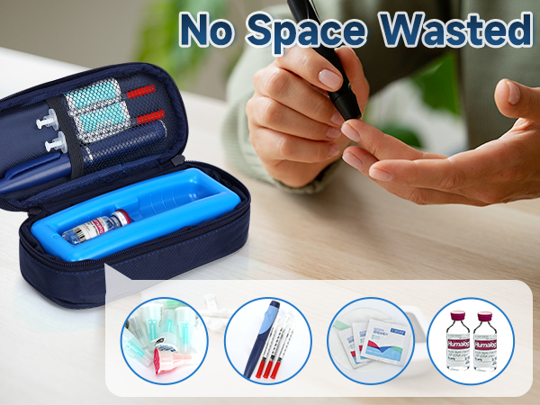 electric insulin cooler travel case usb medical vials ice pack tsa approved diabetic medication pen