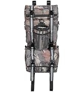 KEMIMOTO ATV Fender Bag, Large Wateresistant Rear Storage Bags, Detachable ATV Gear Bag with Drin...