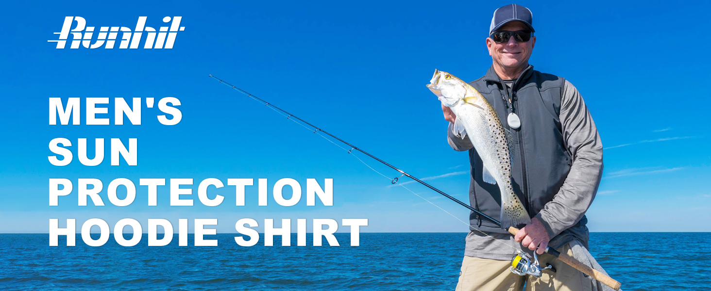 hooded fishing shirts for men