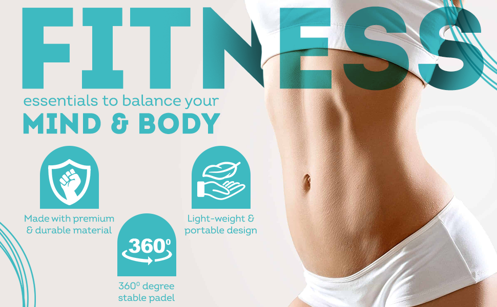 Double Spring Tummy Trimmer 3 Fitness essentials to balance your mind and body