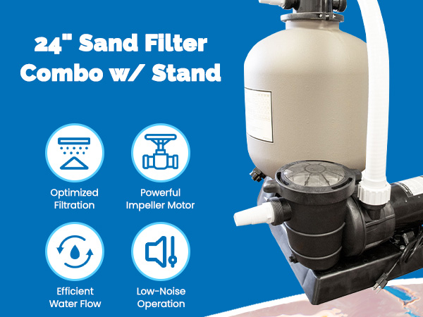 Amazon.com : SWIMLINE HYDROTOOLS Pool Sand Filter Pump For