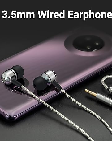 durable wired earbuds;earbud wired headphones;earbuds corded;earbuds wired good sound quality