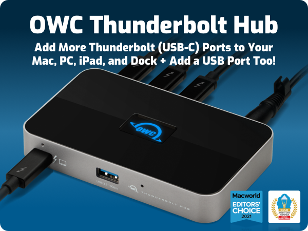 OWC Thunderbolt 4 Hub Docking Station with Multiple Ports