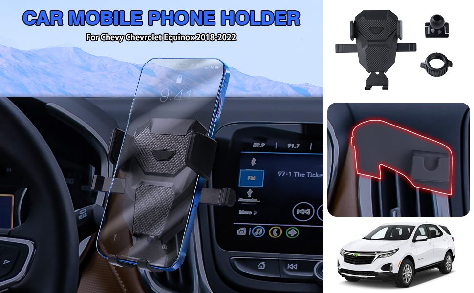 Karltys Compatible with Cell Phone Holder Chevy Chevrolet