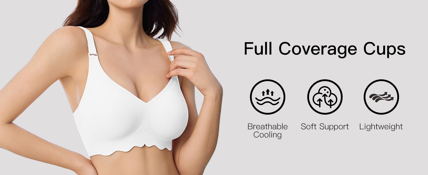 seamless bras for women