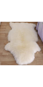 authentic sheepskin rug