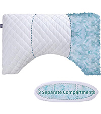 LOFE CertiPUR-US Supportive Side Sleeper Pillows for Adults
| Adjustable 3 Compartments Curved Side Sleeper Neck Pil 44784673 1f9f 4e8a B3e6 0f438a519c03. CR0,0,200,225 PT0 SX200 V1