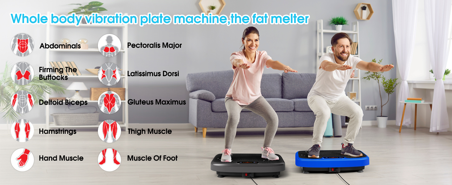 Waver Vibration Plate for Home Fitness