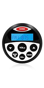 Marine Stereo Receiver Bluetooth GR304