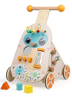 Jacootoys Wooden Activity Walker