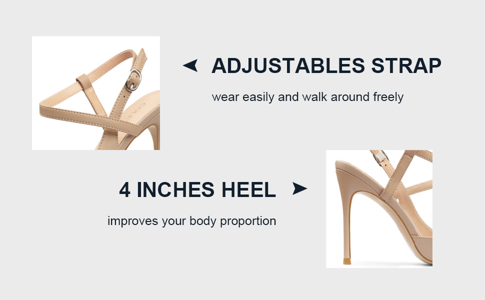 4 inch heel