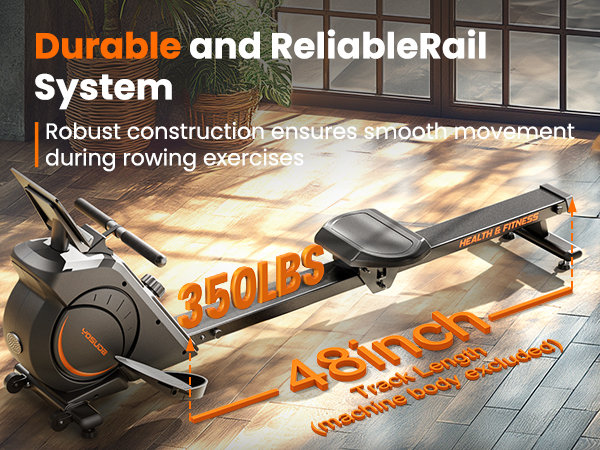 magnetic rowing machine