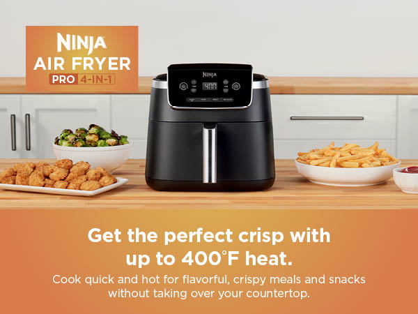 Ninja Air Fryer Pro 4in1, 5 QT (4.7 L) Capacity, Fry, Roast