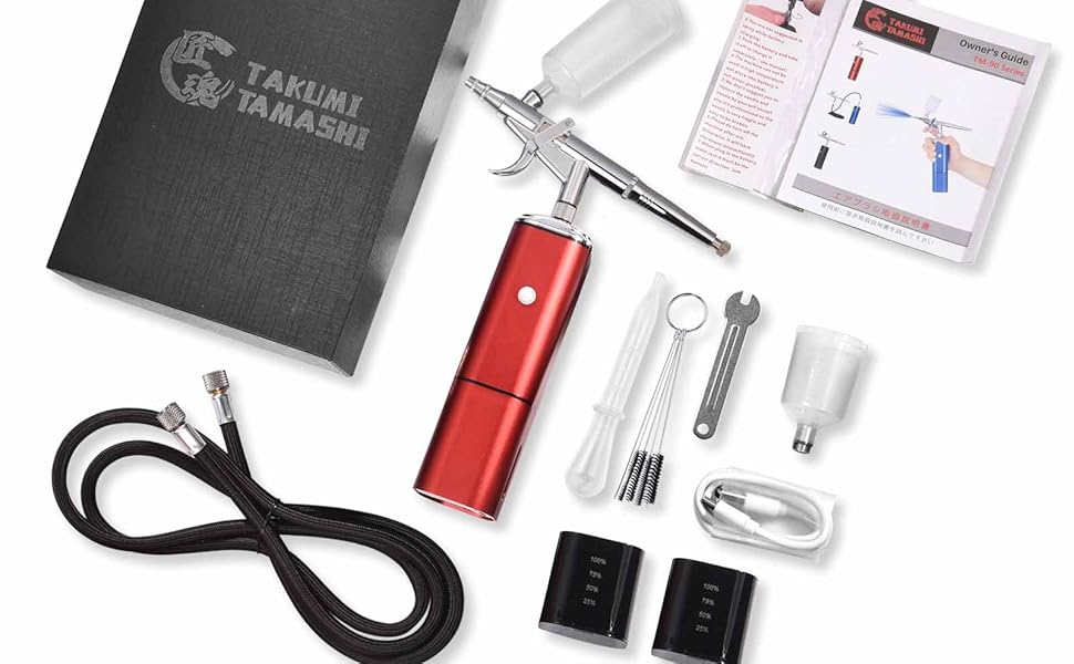 Amazon | 匠魂 エアブラシ コンプレッサー トリガー式 口径0.3mm