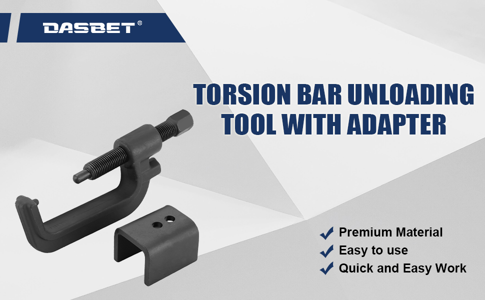 DASBET Torsion Bar Unloading Tool with Adapter Heavy Duty
