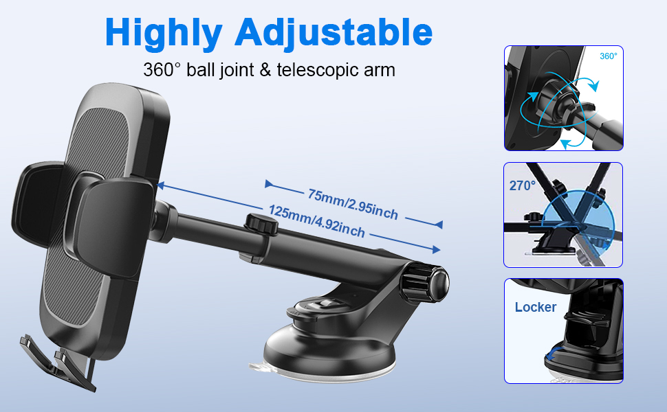 Upgraded Phone Car Holder