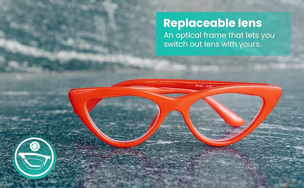 Red Cat Eye Reading Glasses Women to Look Trendy with Clear Vision