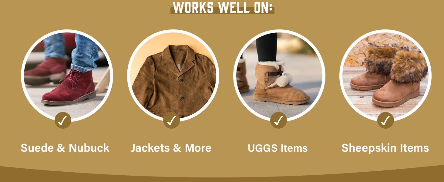 Suede Protector Compatible with Ugg Boots (10oz