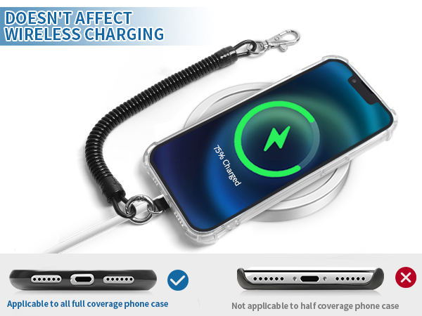 Amazon.com: Doormoon Phone Tether with Patch, Universal