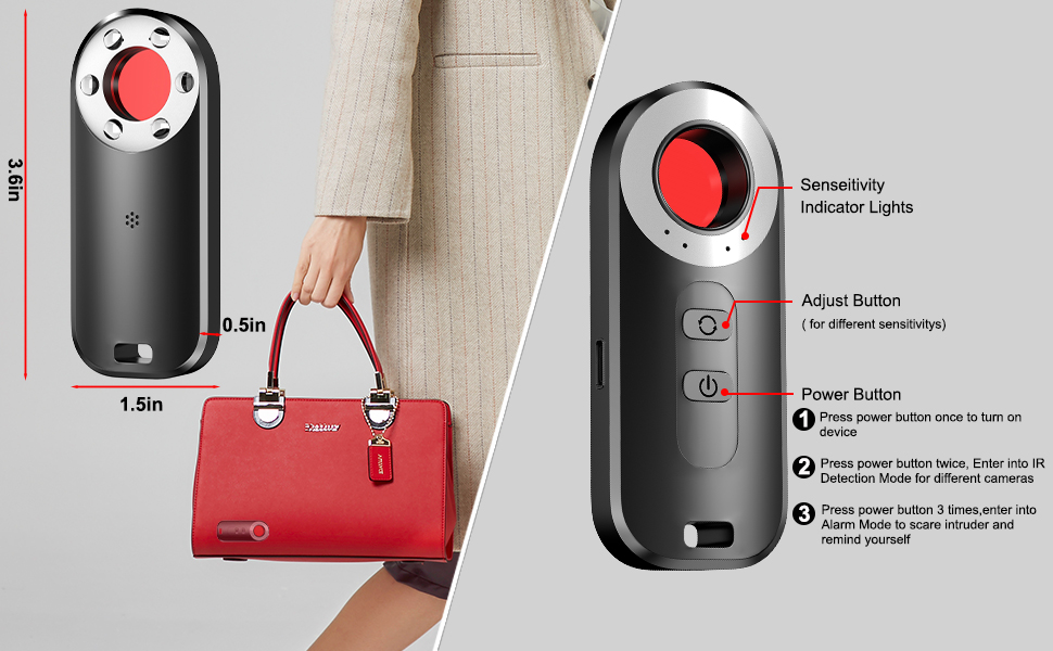 Asdraw Spy Detector Hidden Camera Detectors Camera Finder