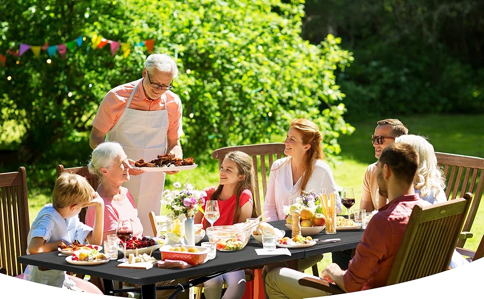 folding table 6ft use display