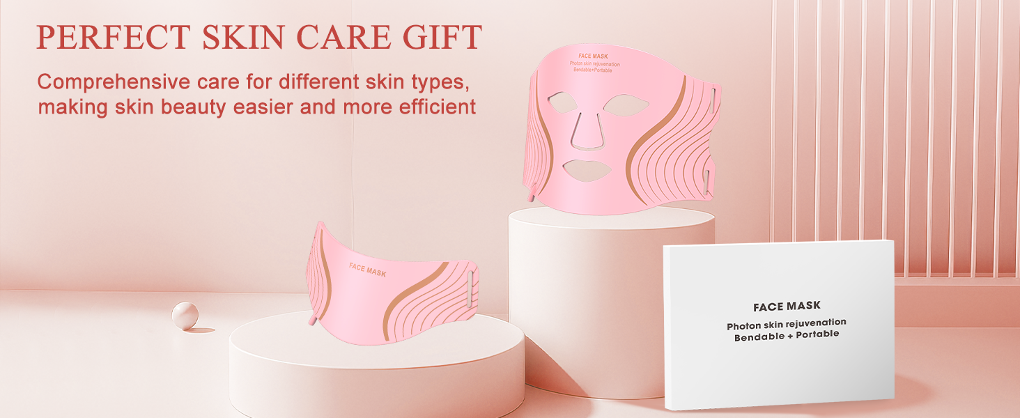 perfect beauty gift for mom or wife, led mask for birthdays and christmas