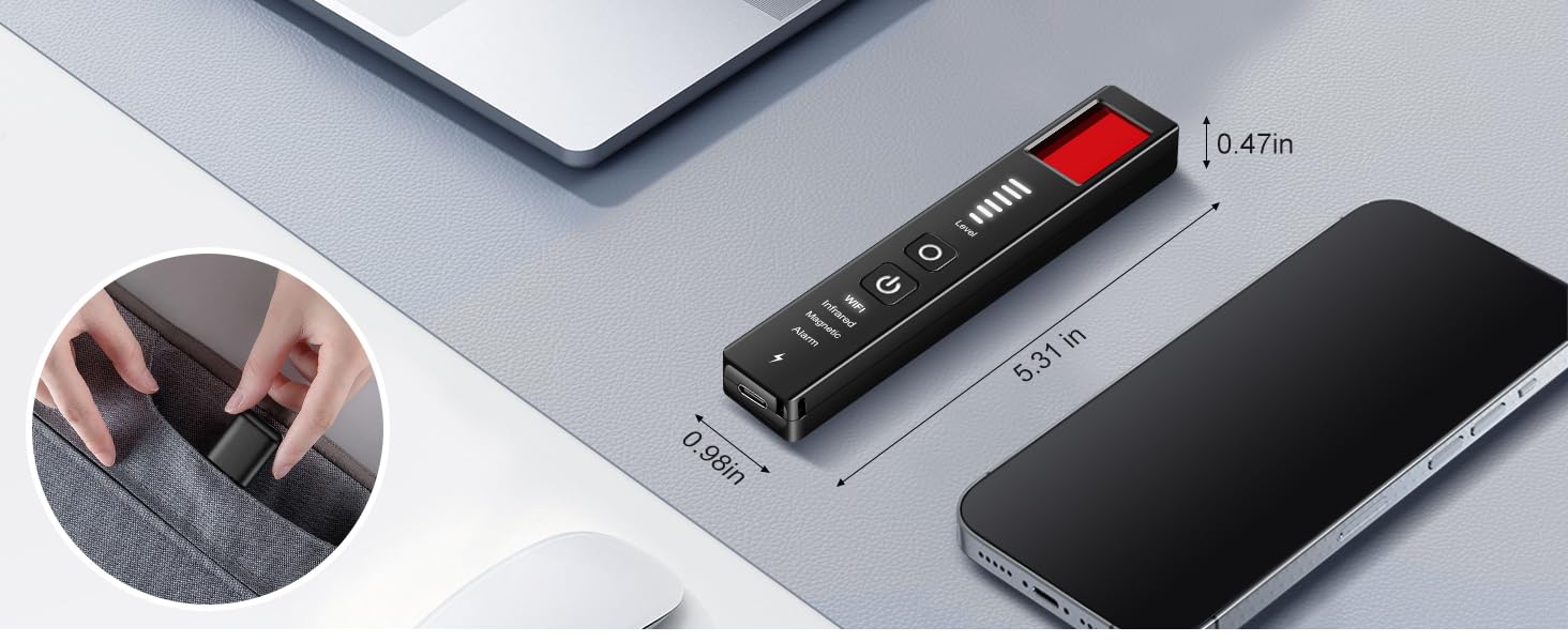 hidden camera detectors for travel