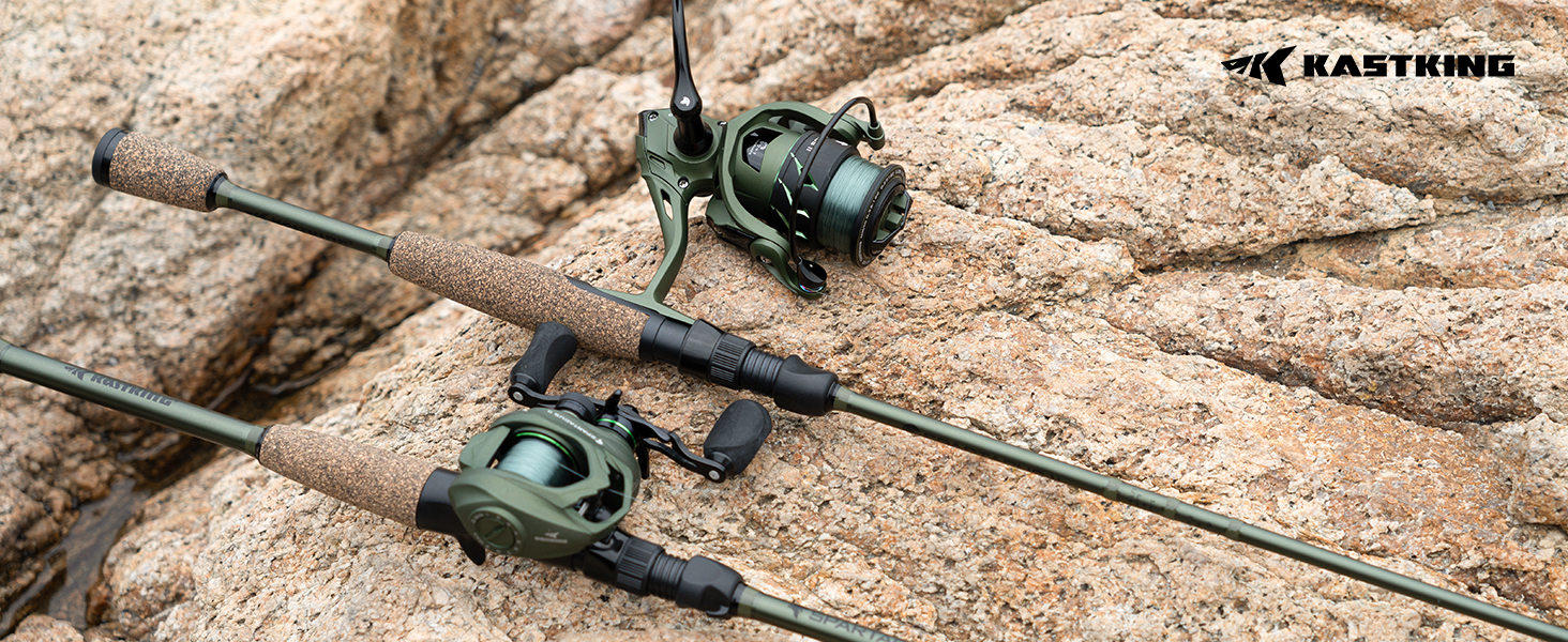 fishing rod and reel combo