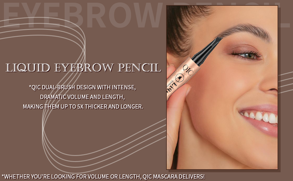 Amazon.com: Professional Eyebrow Pencil brown, Liquid Microblade