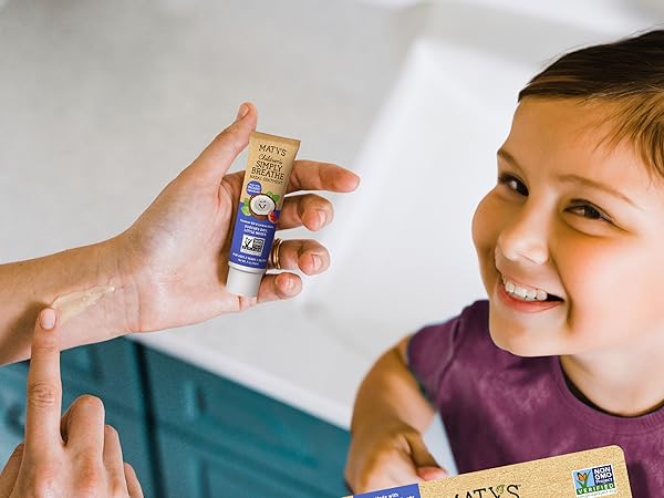 Matys Kids Nasal Ointment for dry stuffy irritated noses in Children Toddlers. Allergies, Nose Bleed