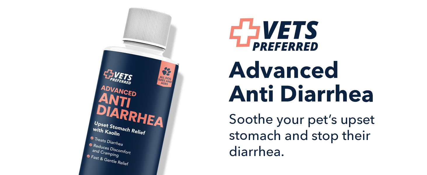 Vets Preferred Anti Diarrhea Liquid for Dogs Dog