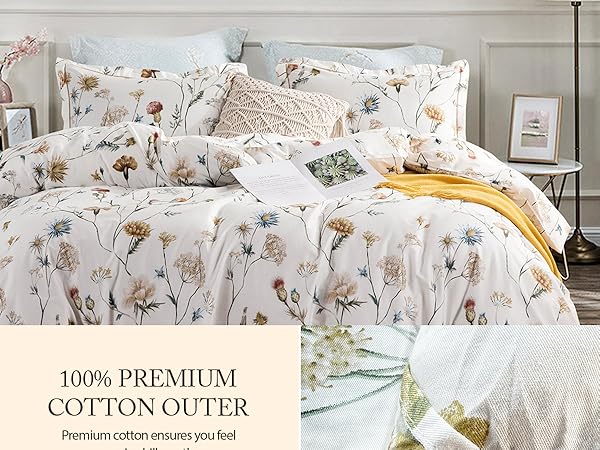 洋書 The Rise & Fall of King Cotton 8-Piece California King Comforter Set Multi Floral Cotton