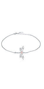 Sterling Silver dragonfly bracelet 
