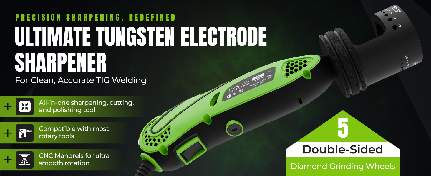 Ultimate Tungsten Electrode Sharpener