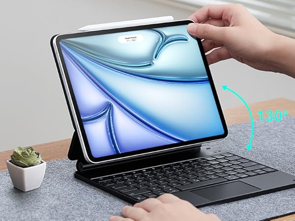 ESR iPad Air 13インチ用ケースmagic keyboard Amazon.co.jp: ESR iPad Air 13インチ用キーボード付きケース