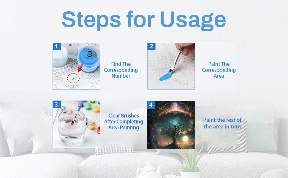 Tree of Life Adult Paint by Number KitsTree of Life Paint by Numbers