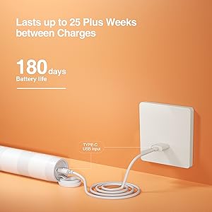 180 days Battery Life